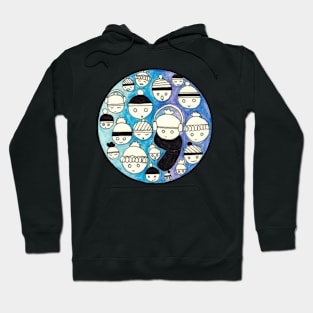 Winter Faces Hoodie